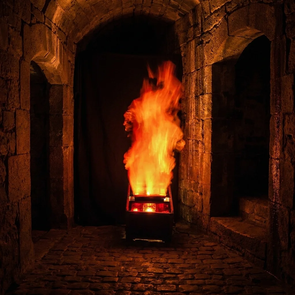 Machine à flammes artificielles